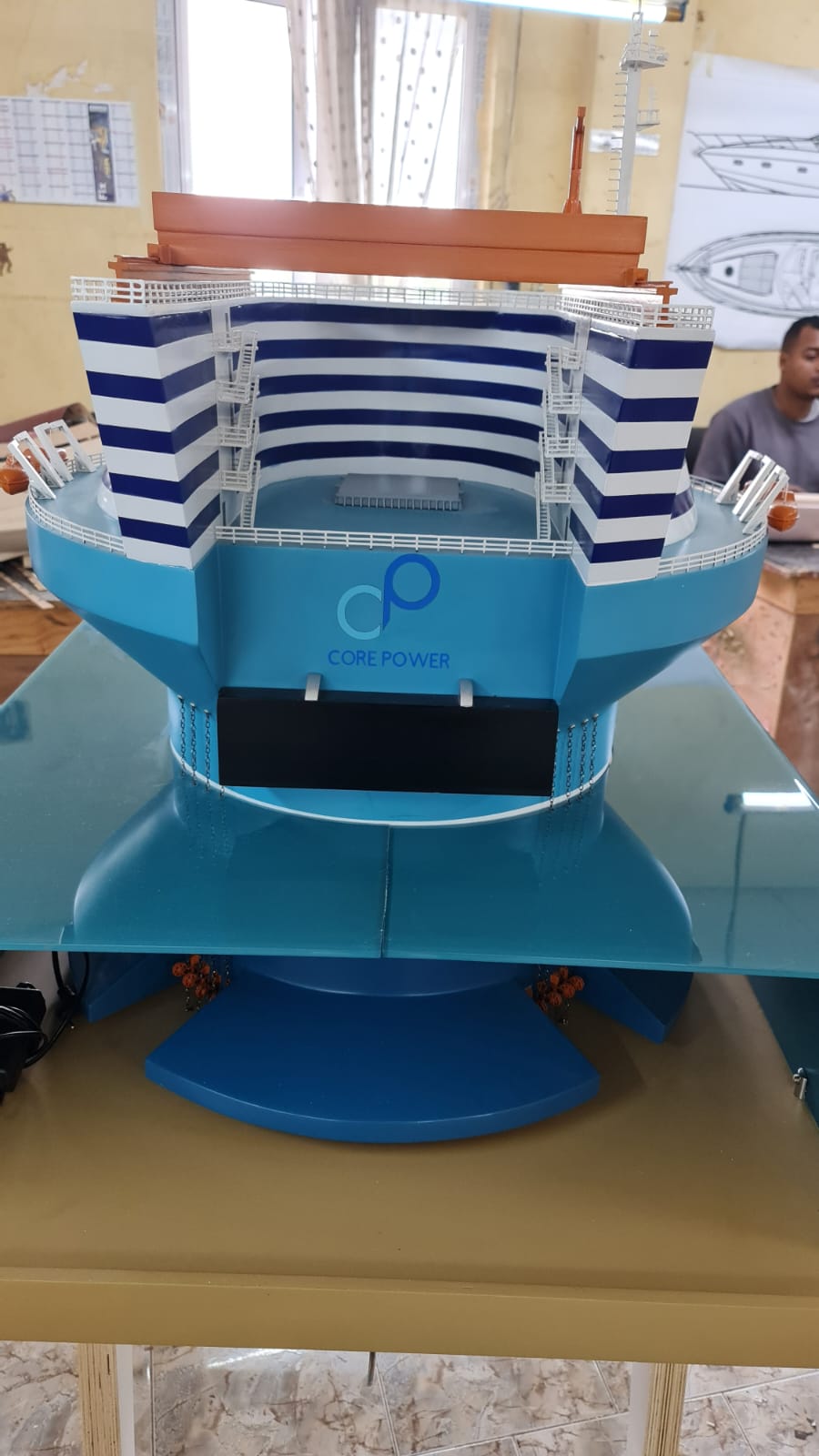 Floating Nuclear Power Plant Model - PSM0026 - Image 3