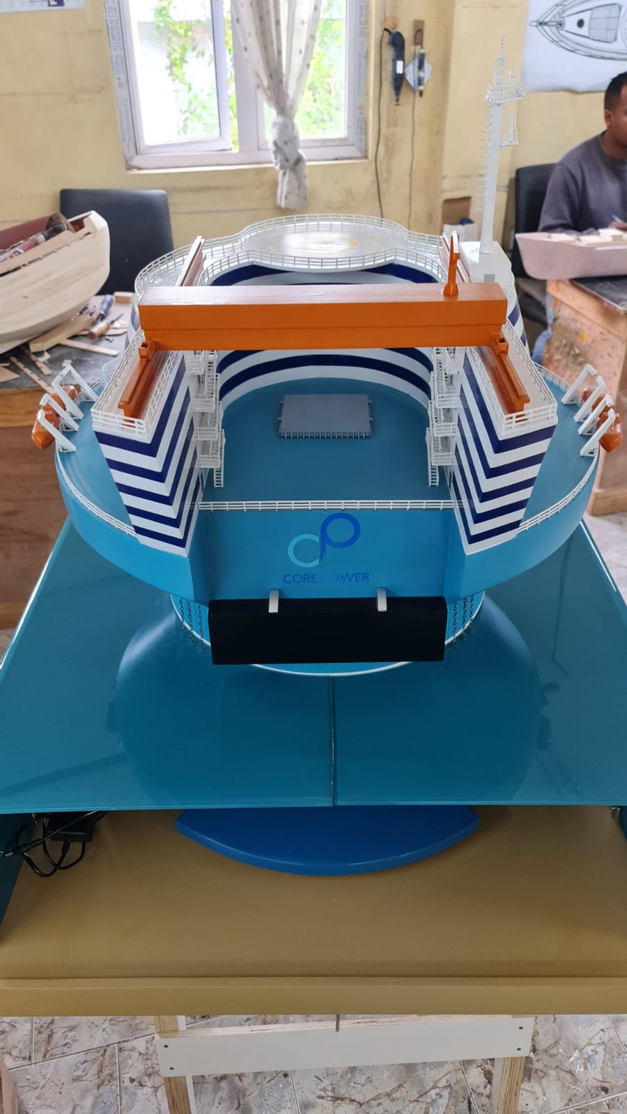Floating Nuclear Power Plant Model - PSM0026 - Image 4
