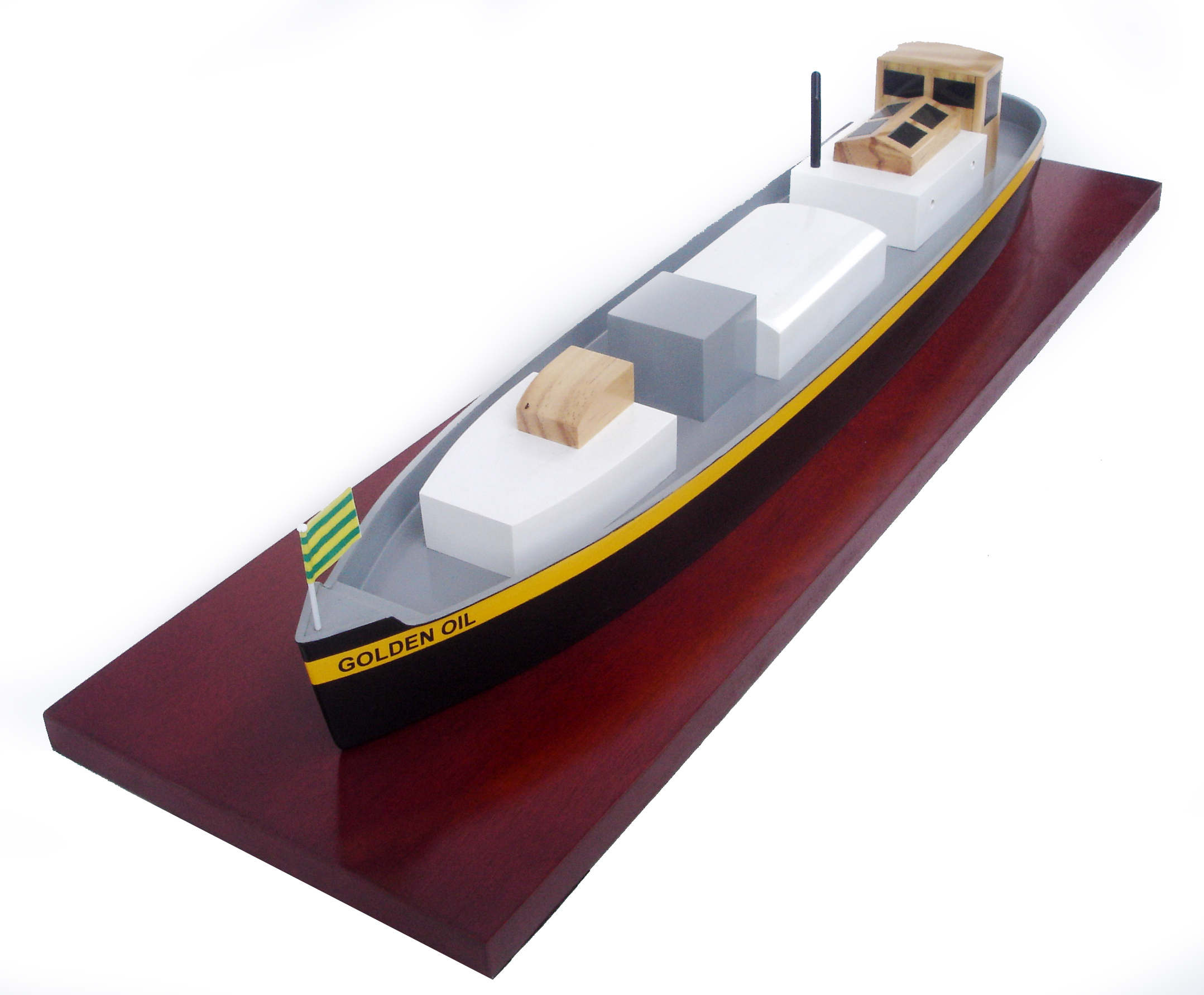 Golden Oil Tintin Model Ship - GN - Image 9